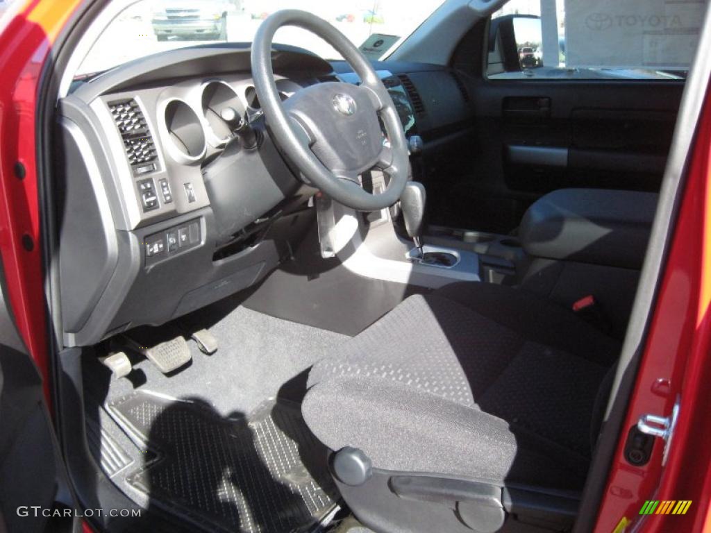 Black Interior 2011 Toyota Tundra TRD Rock Warrior CrewMax 4x4 Photo #41096349