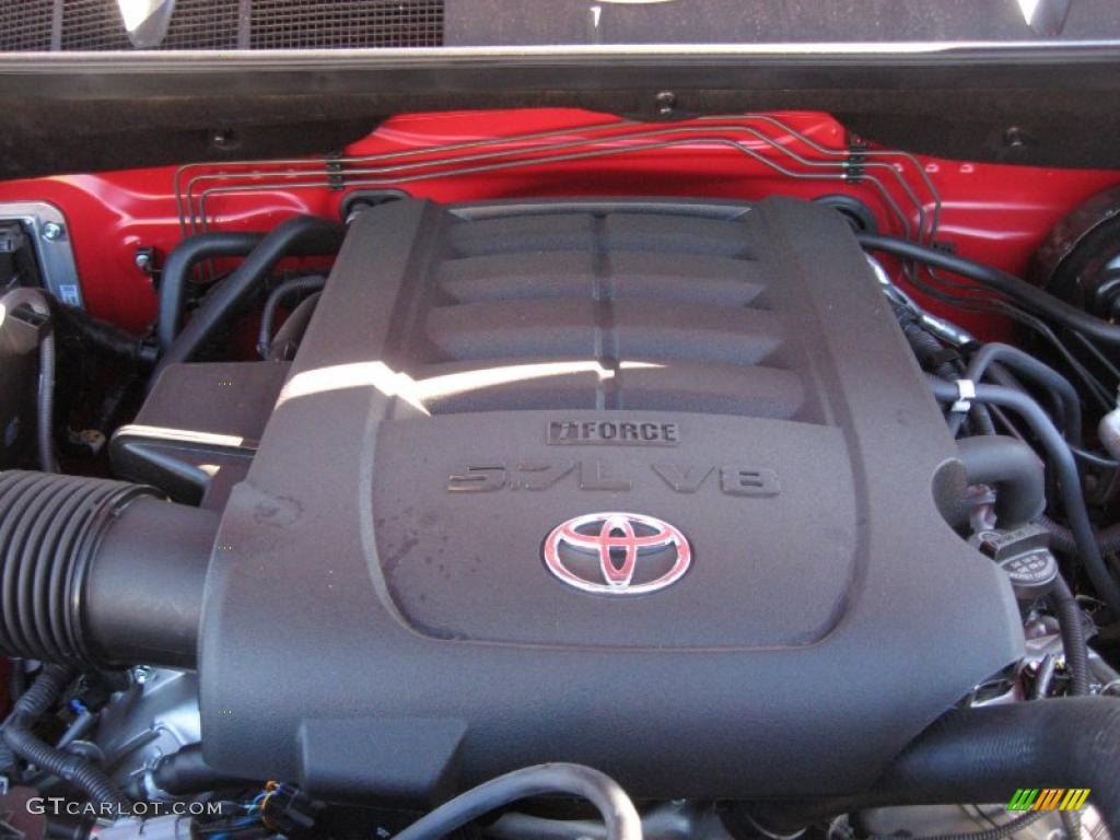 2011 Toyota Tundra TRD Rock Warrior CrewMax 4x4 5.7 Liter i-Force Flex-Fuel DOHC 32-Valve Dual VVT-i V8 Engine Photo #41096433