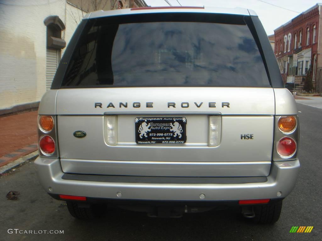 2004 Range Rover HSE - Zambezi Silver Metallic / Sand/Jet Black photo #12