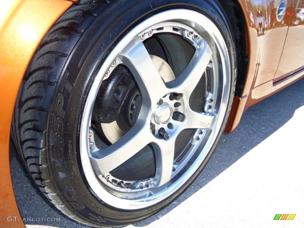 2003 Nissan 350Z Touring Coupe Custom Wheels Photo #41096581