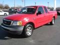 Bright Red 2003 Ford F150 XL SuperCab Exterior