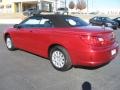 2009 Inferno Red Crystal Pearl Chrysler Sebring LX Convertible  photo #4
