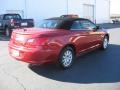 2009 Inferno Red Crystal Pearl Chrysler Sebring LX Convertible  photo #6