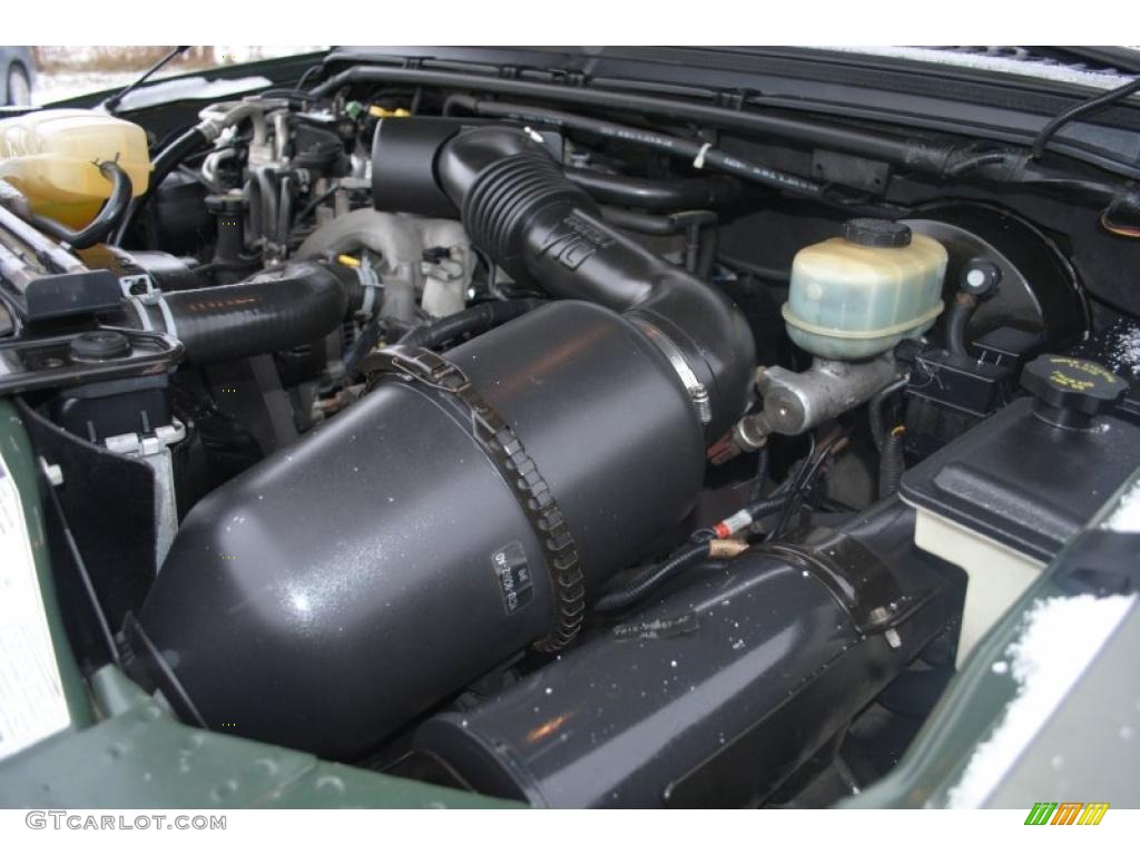 2000 Ford Excursion Limited 4x4 6.8 Liter SOHC 20-Valve V10 Engine Photo #41097861