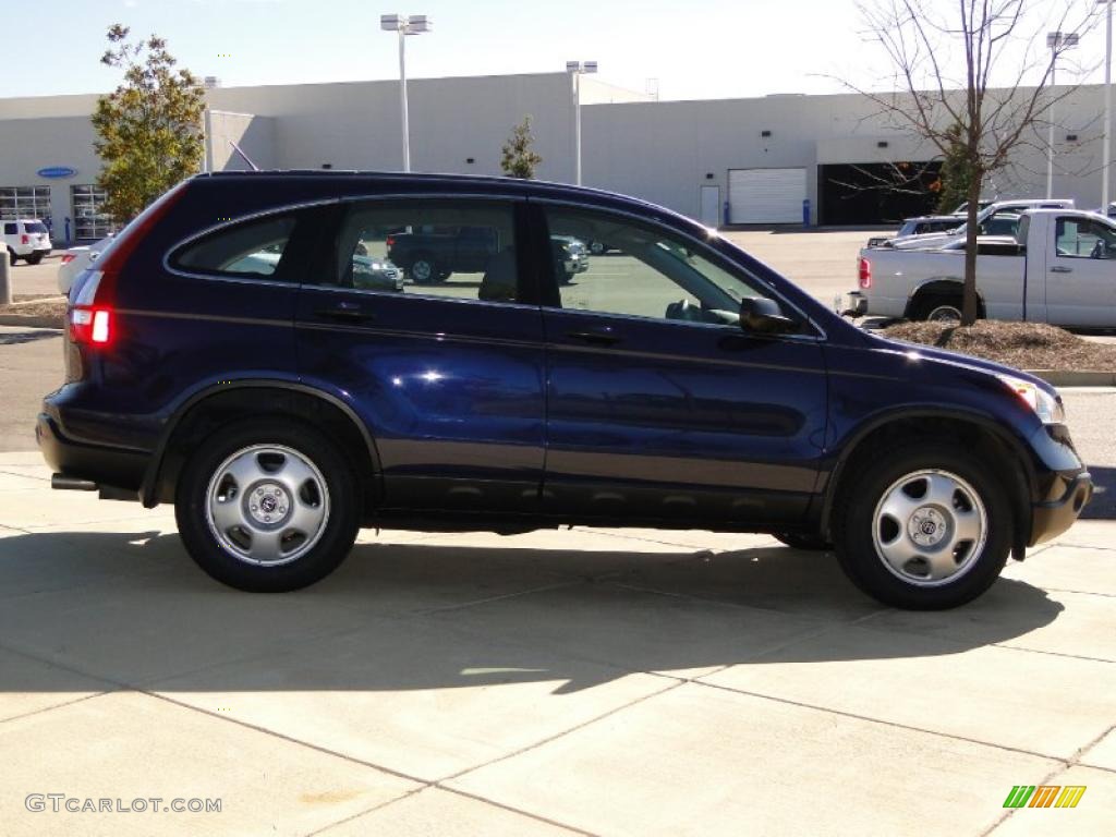 2008 CR-V LX - Royal Blue Pearl / Gray photo #4