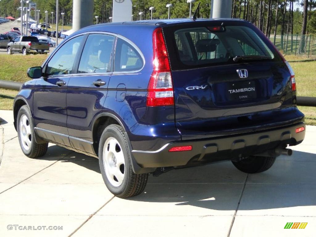 2008 CR-V LX - Royal Blue Pearl / Gray photo #6