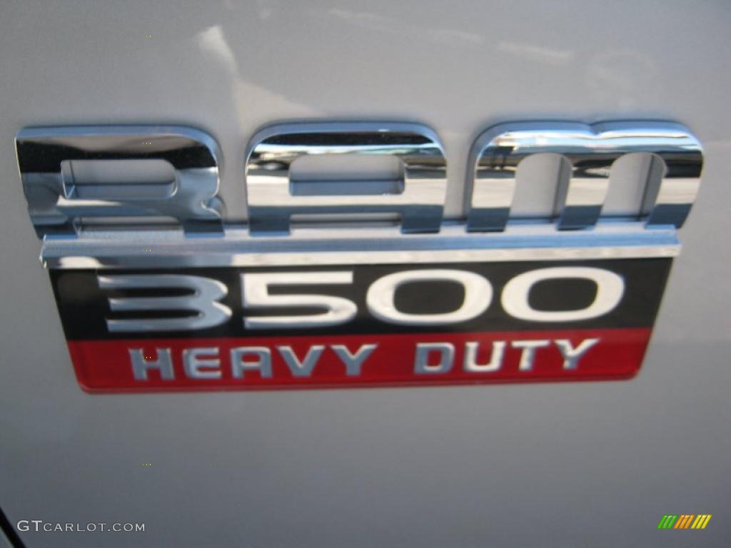 2011 Dodge Ram 3500 HD SLT Regular Cab 4x4 Dually Marks and Logos Photo #41100453