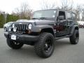Black 2009 Jeep Wrangler Unlimited X 4x4 Exterior