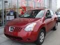 2009 Venom Red Nissan Rogue S AWD  photo #3