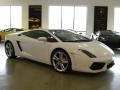 2009 Bianco Monocerus (White) Lamborghini Gallardo LP560-4 Coupe  photo #2