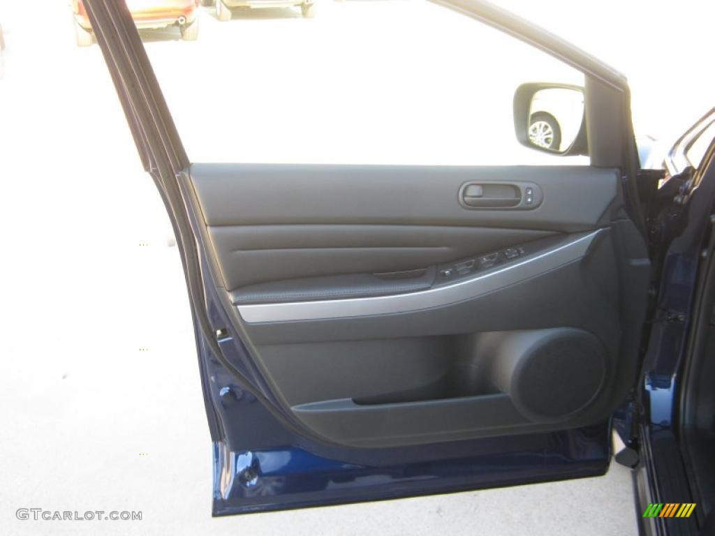 2011 Mazda CX-7 i Sport Black Door Panel Photo #41102482