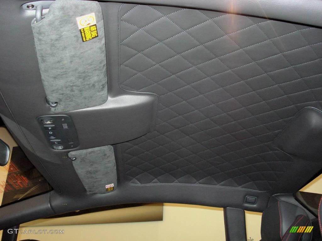 Nero Perseus Interior 2009 Lamborghini Gallardo LP560-4 Coupe Photo #4110342