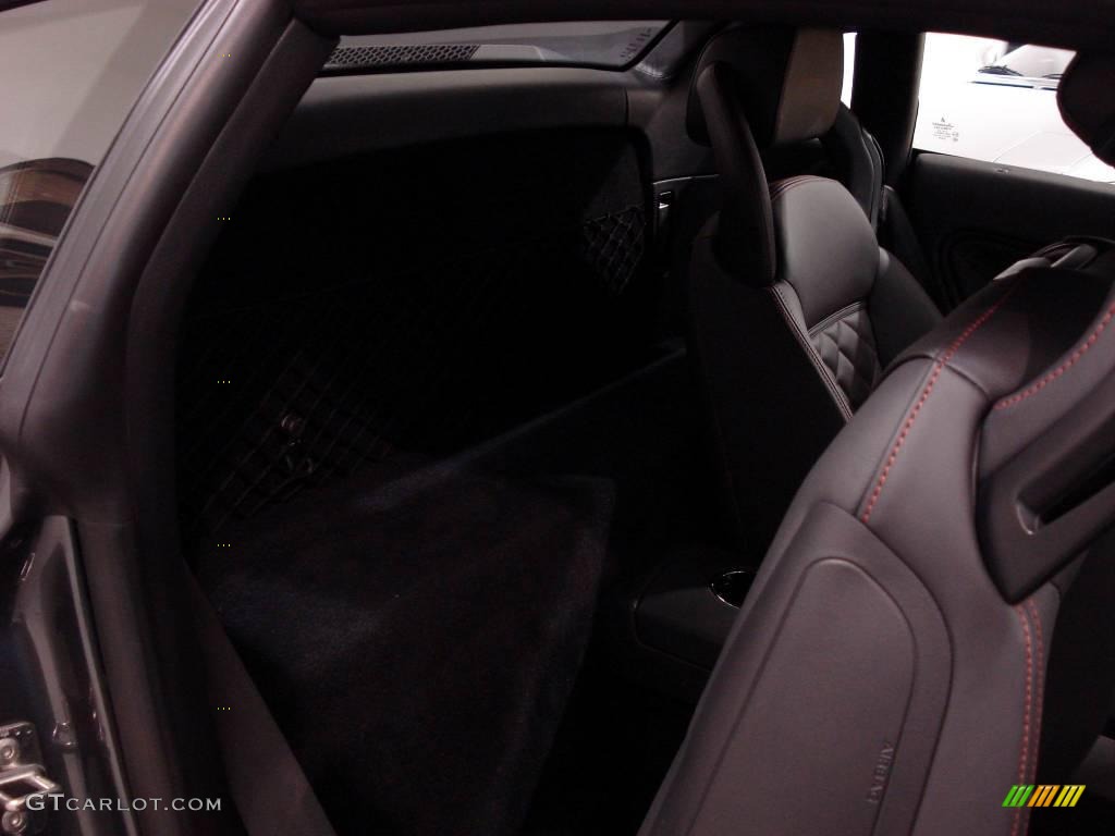 Nero Perseus Interior 2009 Lamborghini Gallardo LP560-4 Coupe Photo #4110357