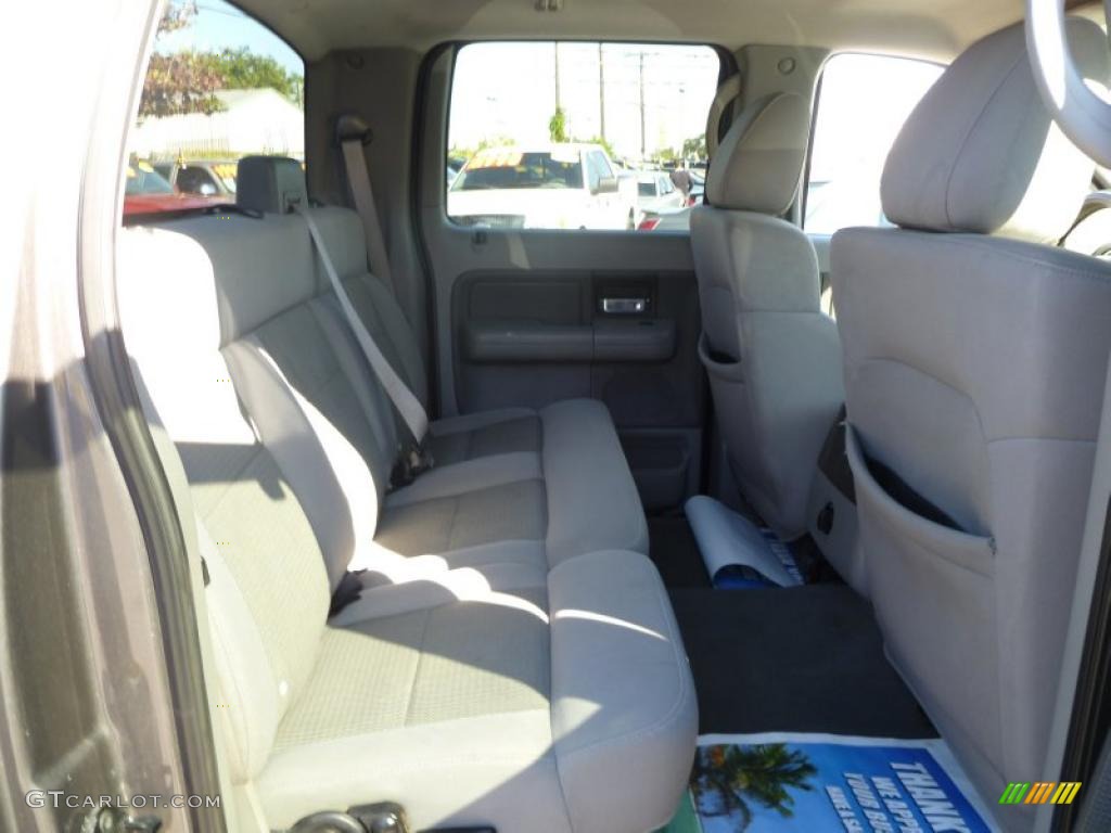 2005 F150 XLT SuperCrew - Dark Shadow Grey Metallic / Medium Flint Grey photo #10