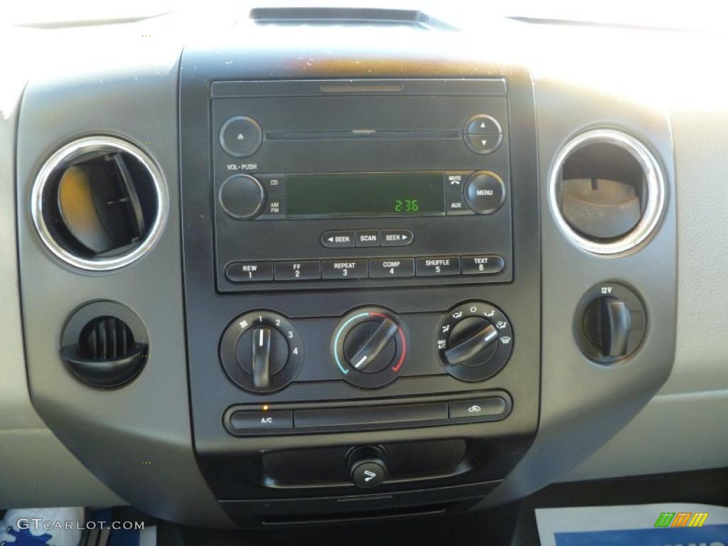 2005 F150 XLT SuperCrew - Dark Shadow Grey Metallic / Medium Flint Grey photo #13