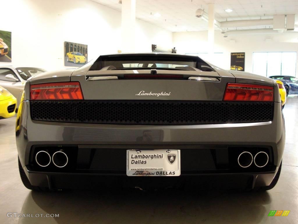 2009 Gallardo LP560-4 Coupe - Grigio Lynx (Dark Grey) / Nero Perseus photo #16