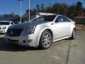 Radiant Silver Metallic 2011 Cadillac CTS Coupe Exterior
