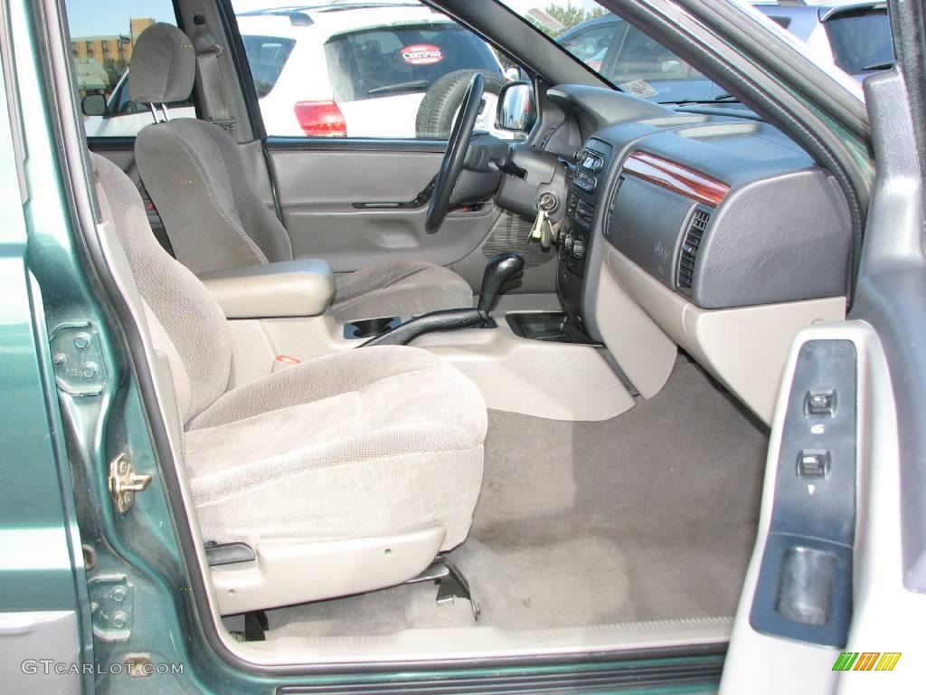 1999 Grand Cherokee Laredo - Everglade Green Pearl / Agate photo #10