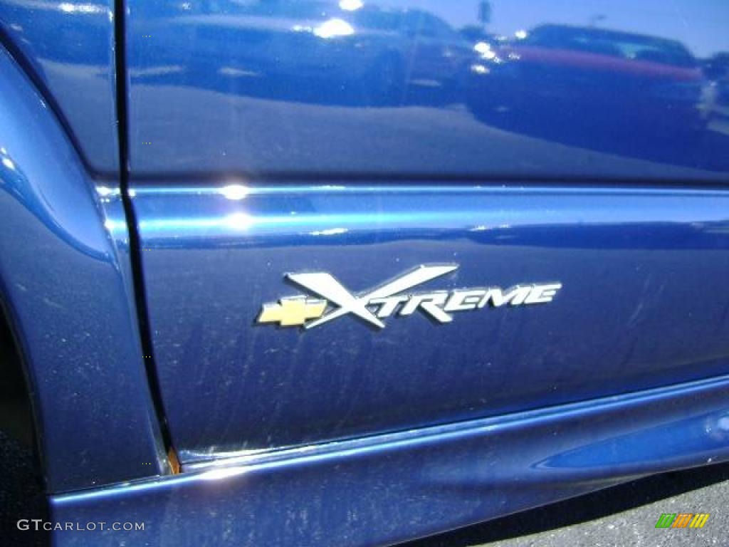 2001 S10 Extended Cab Xtreme - Indigo Blue Metallic / Graphite photo #10