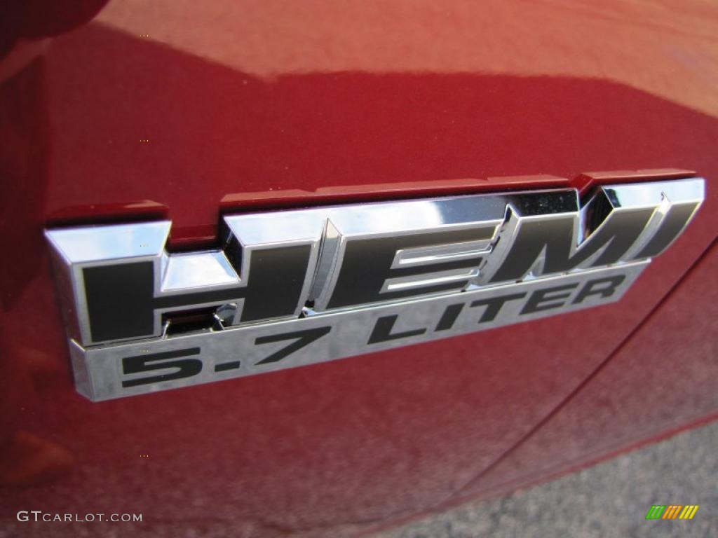 2011 Ram 1500 Big Horn Quad Cab - Deep Cherry Red Crystal Pearl / Dark Slate Gray/Medium Graystone photo #10