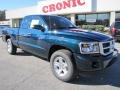 2011 Hunter Green Pearlcoat Dodge Dakota Big Horn Extended Cab  photo #1