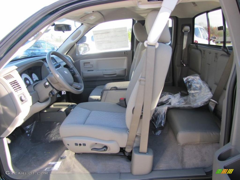Dark Khaki/Medium Khaki Interior 2011 Dodge Dakota Big Horn Extended Cab Photo #41105378