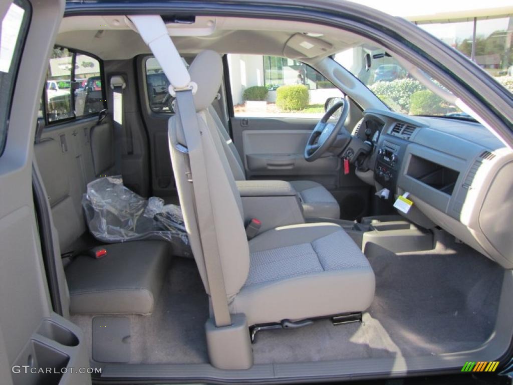 Dark Khaki/Medium Khaki Interior 2011 Dodge Dakota Big Horn Extended Cab Photo #41105402