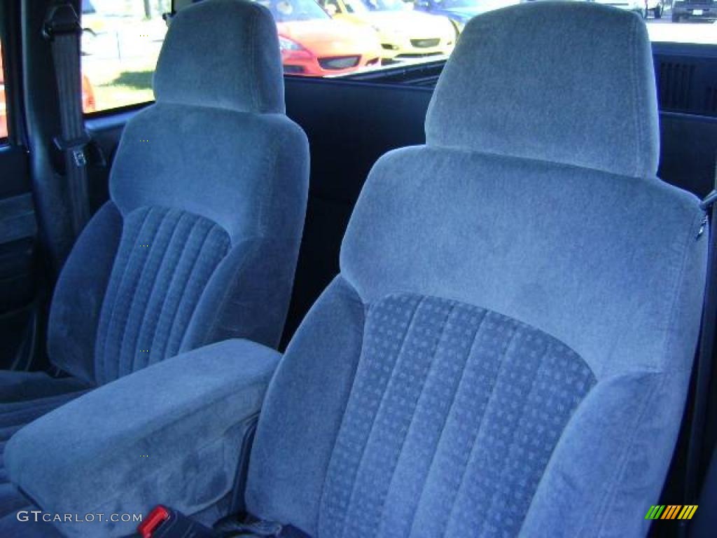 2001 S10 Extended Cab Xtreme - Indigo Blue Metallic / Graphite photo #18
