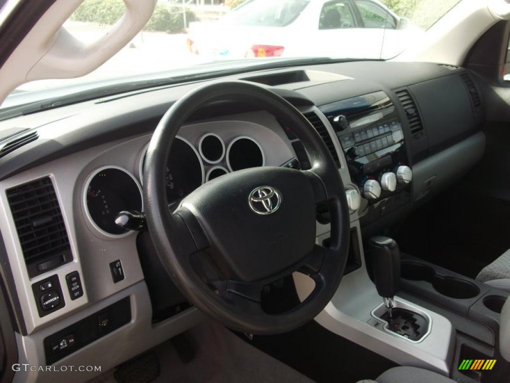 2008 Tundra Double Cab - Slate Gray Metallic / Graphite Gray photo #6