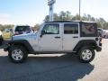 2011 Bright Silver Metallic Jeep Wrangler Unlimited Sport 4x4  photo #4