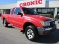 Sunfire Red Pearl 2000 Toyota Tacoma V6 PreRunner Extended Cab