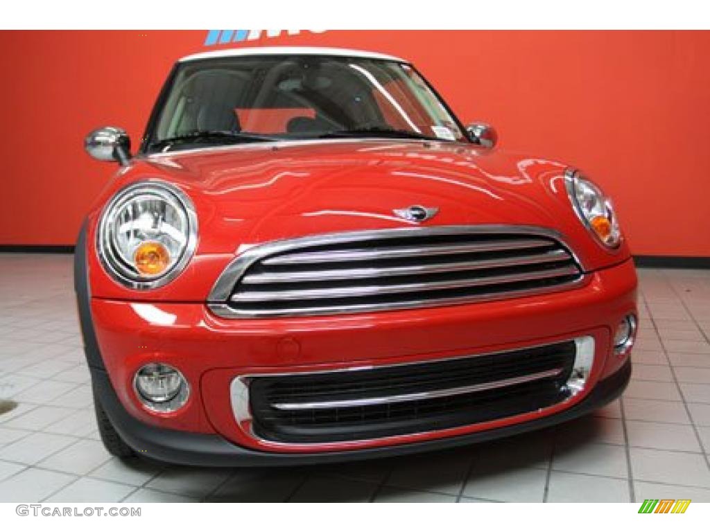 2011 Cooper Hardtop - Chili Red / Carbon Black Lounge Leather photo #9