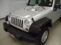 2009 Bright Silver Metallic Jeep Wrangler Unlimited X  photo #6