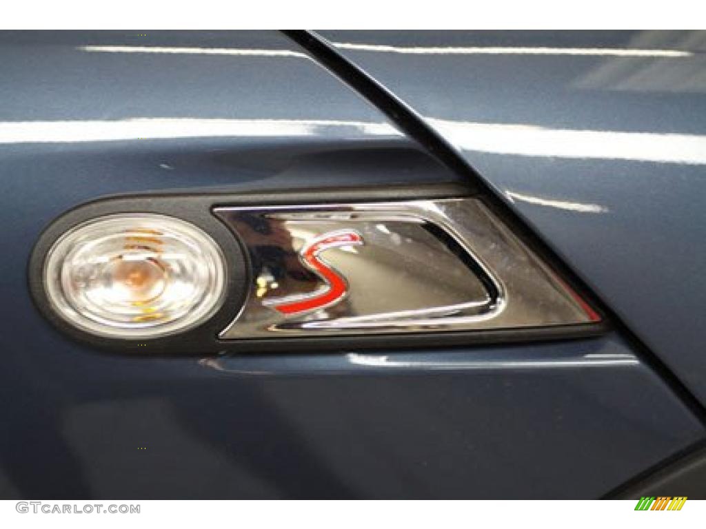 2011 Cooper S Hardtop - Horizon Blue Metallic / Carbon Black photo #8