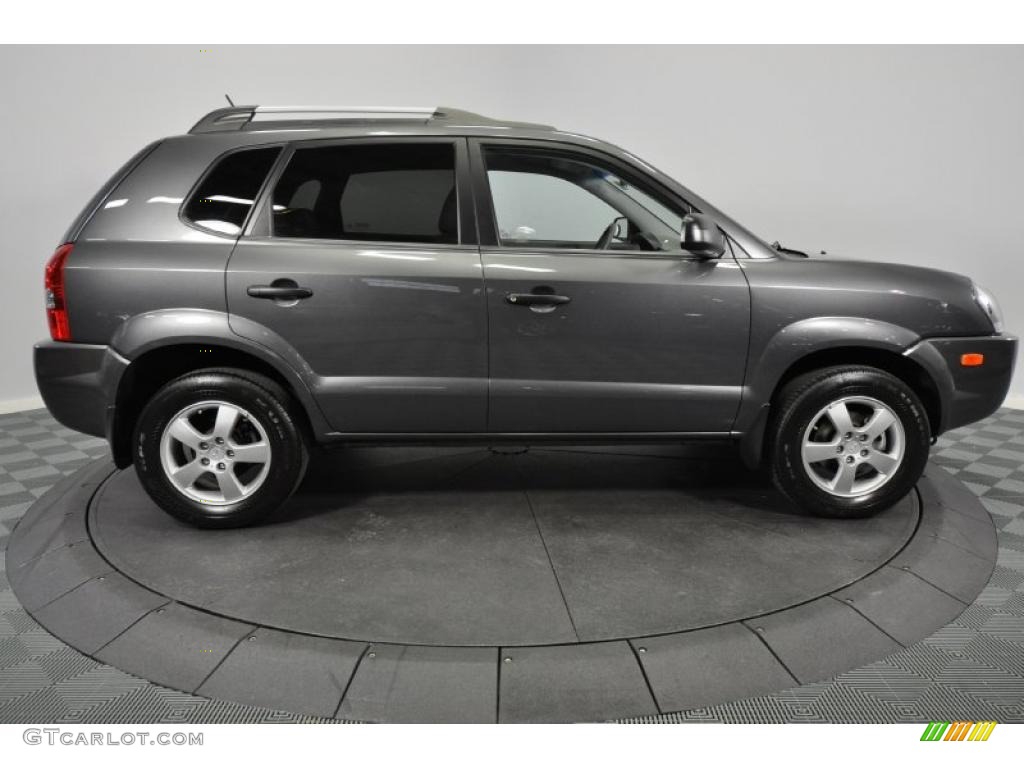 Dark Titanium Gray 2008 Hyundai Tucson GLS Exterior Photo #41107817