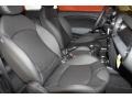 Carbon Black 2011 Mini Cooper S Hardtop Interior Color