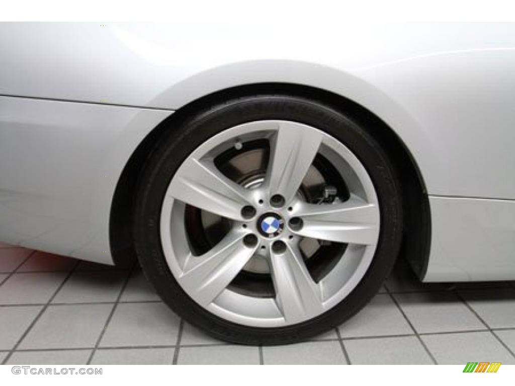 2009 3 Series 335i Coupe - Titanium Silver Metallic / Black photo #6