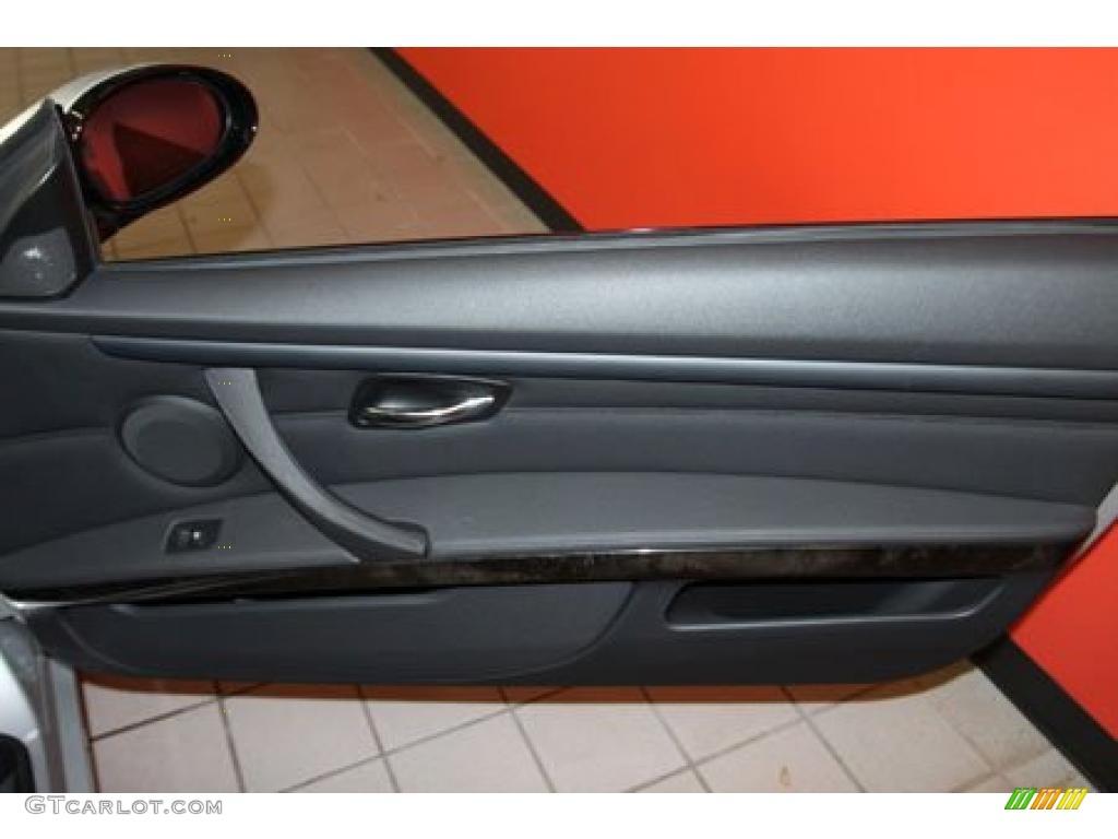 2009 3 Series 335i Coupe - Titanium Silver Metallic / Black photo #35