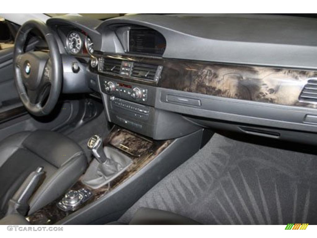 2009 3 Series 335i Coupe - Titanium Silver Metallic / Black photo #36