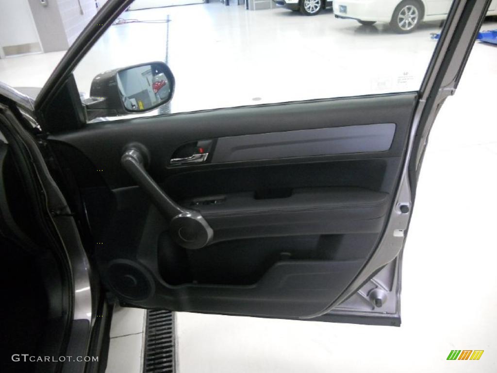 2009 CR-V EX-L 4WD - Urban Titanium Metallic / Black photo #14