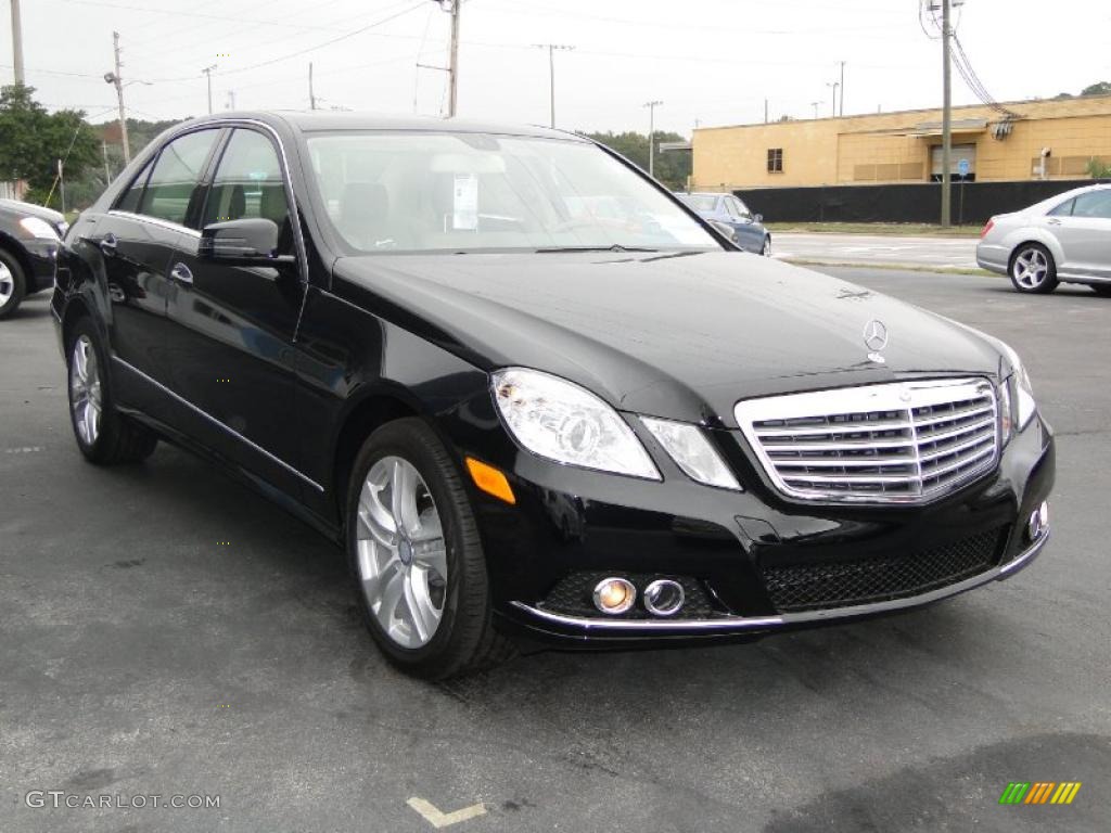 Black 2011 Mercedes-Benz E 350 Sedan Exterior Photo #41109646