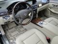 Almond/Black 2011 Mercedes-Benz E 350 Sedan Interior Color