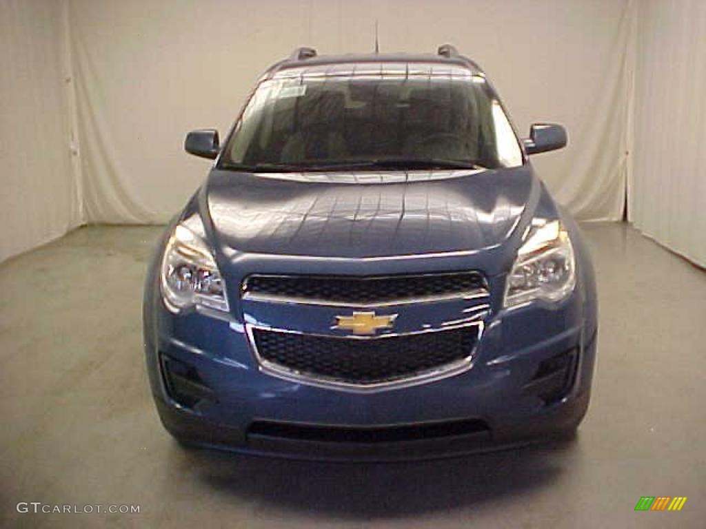 2011 Equinox LT - Twilight Blue Metallic / Light Titanium/Jet Black photo #2