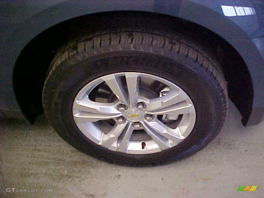 2011 Equinox LT - Twilight Blue Metallic / Light Titanium/Jet Black photo #4