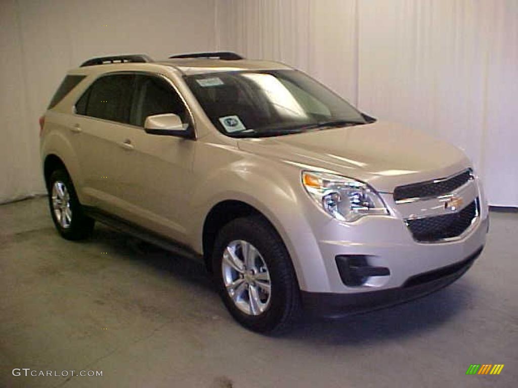 2011 Equinox LT - Gold Mist Metallic / Jet Black photo #1