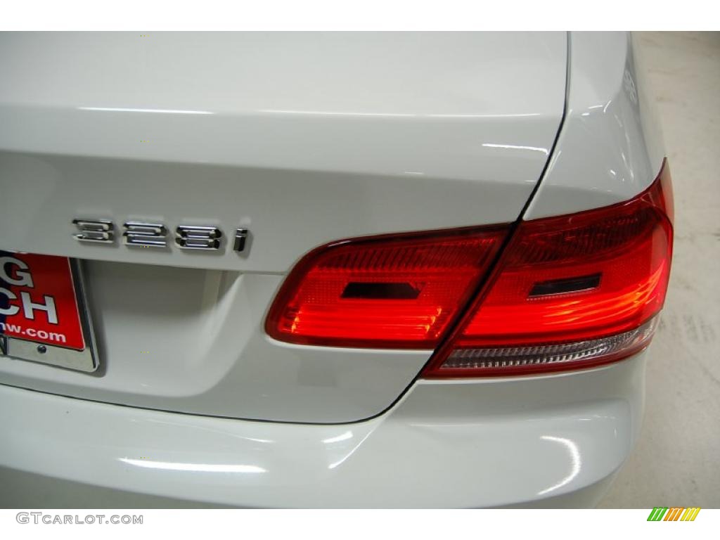 2008 3 Series 328i Coupe - Alpine White / Oyster photo #8