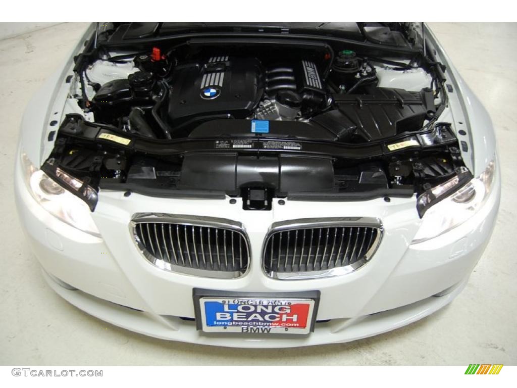 2008 3 Series 328i Coupe - Alpine White / Oyster photo #15