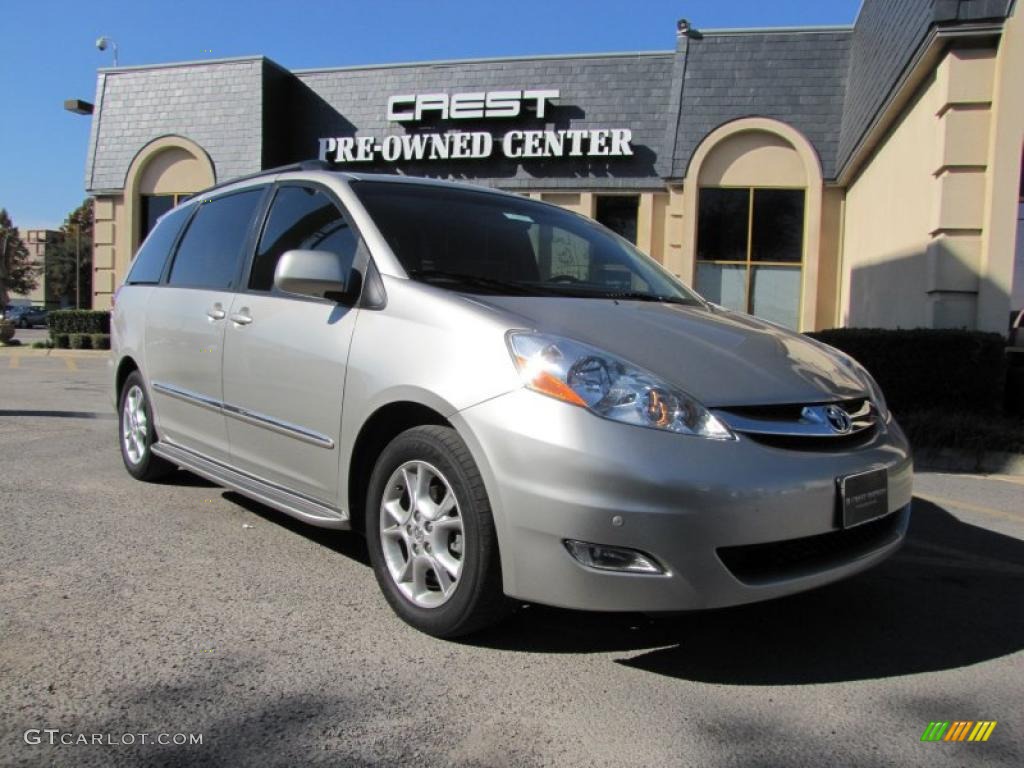 2006 Sienna Limited - Silver Shadow Pearl / Stone Gray photo #1