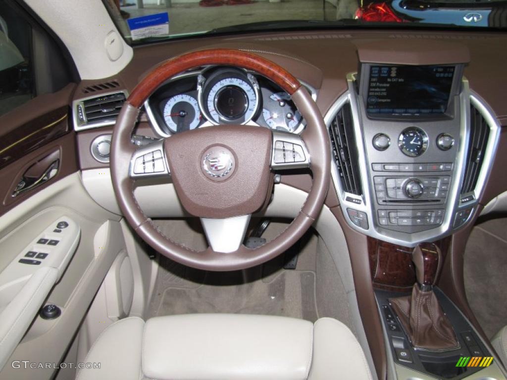 2010 Cadillac SRX V6 Shale/Brownstone Dashboard Photo #41114831