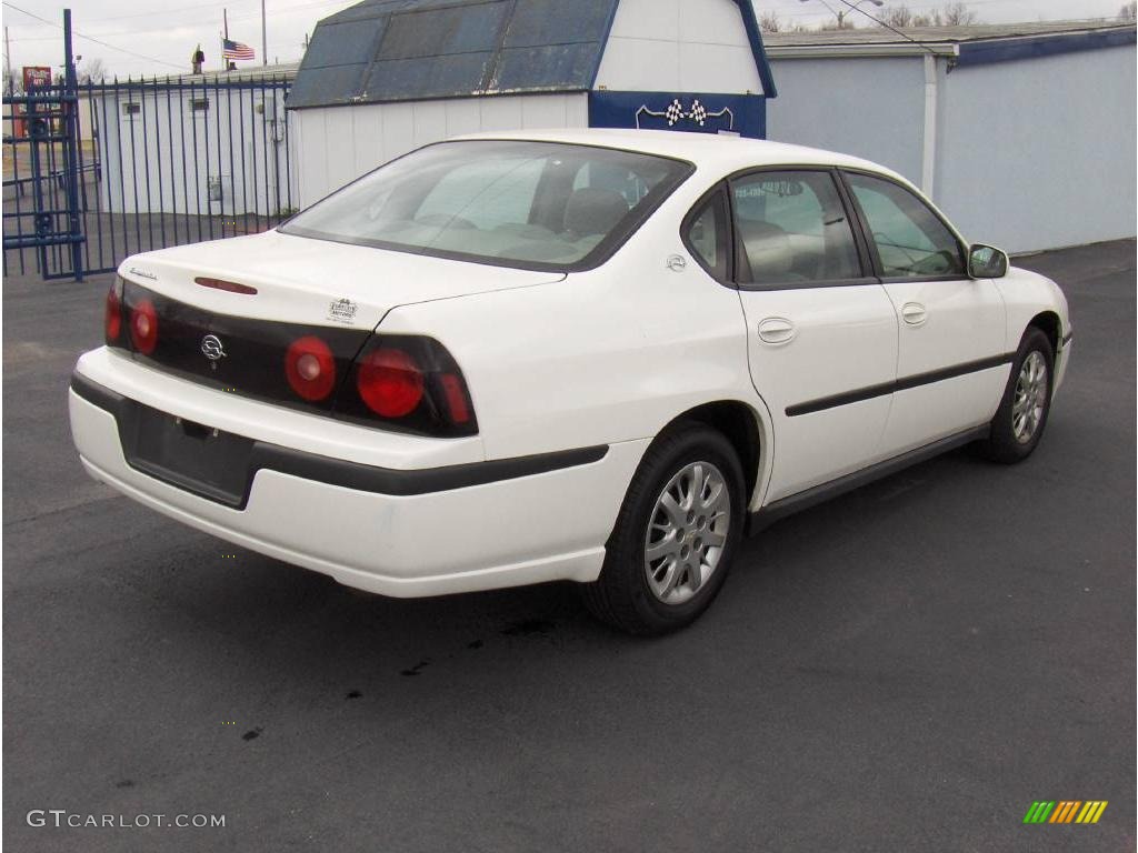 2004 Impala  - White / Neutral Beige photo #3